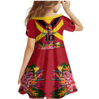 Custom Papua New Guinea Rugby Family Matching Mermaid Dress and Hawaiian Shirt Bird of Paradise and Hibiscus Polynesian Pattern Red Color LT03 - Polynesian Pride