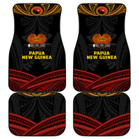 Papua New Guinea Bird-of-Paradise Car Mats Coat of Arms and Tribal Patterns