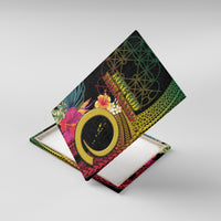 Vanuatu Independence Day Canvas Wall Art Sand Drawing Melanesian Vibes