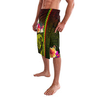 Hawaiian Reggae Music Lavalava Jamaica Singer Tribal Polynesian and Hibiscus LT03 - Polynesian Pride