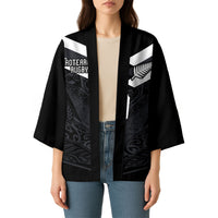 Aotearoa Rugby Custom Kimono Maori Tribal Motifs Stripes-Sporty Style LT03 - Polynesian Pride
