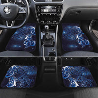 New Zealand Gecko Maori Art Tattoo Car Mats Matariki Mode