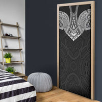 Samoan Traditional Art Tattoos Door Cover Tatau Roman Reigns Black Color LT03 - Polynesian Pride