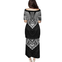 Samoan Traditional Art Tattoos Puletasi Tatau Roman Reigns Black Color - Polynesian Pride