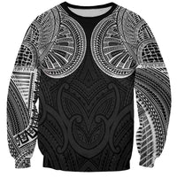 Samoan Traditional Art Tattoos Sweatshirt Tatau Roman Reigns Black Color LT03 Unisex Black - Polynesian Pride