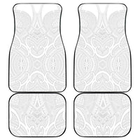 Samoan Traditional Art Tattoos Car Mats Tatau Roman Reigns White Color LT03 - Polynesian Pride