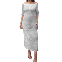 Samoan Traditional Art Tattoos Puletasi Tatau Roman Reigns White Color - Polynesian Pride