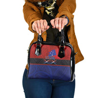 Samoan DNA-Proud of Samoa Shoulder Handbag Polynesian Patterns - Polynesian Pride