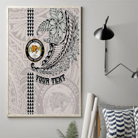 Custom Hawaii James Campbell High School Canvas Wall Art Tribal Kakau Pattern LT03 - Polynesian Pride
