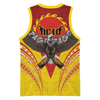 American Samoa Fautasi Race Basketball Jersey Pago Pago-Aeto Samoan Tattoo and Eagle