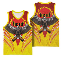 American Samoa Fautasi Race Basketball Jersey Pago Pago-Aeto Samoan Tattoo and Eagle