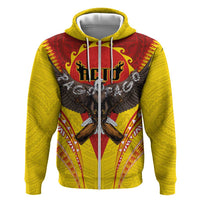 American Samoa Fautasi Race Hoodie Pago Pago-Aeto Samoan Tattoo and Eagle