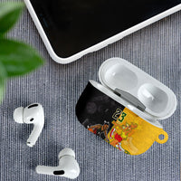 Aotearoa New Zealand And Australia Basketball Custom AirPods Case Maori Tribal Tattoo And Aboriginal Dot Art Heritage LT03 - Polynesian Pride