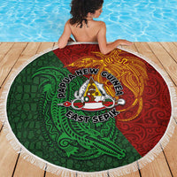 Papua New Guinea East Sepik Province Beach Blanket Tribal Crocodile Birds of Paradise Melanesian Tattoo LT03 - Polynesian Pride