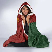 Papua New Guinea East Sepik Province Hooded Blanket Tribal Crocodile Birds of Paradise Melanesian Tattoo LT03 - Polynesian Pride