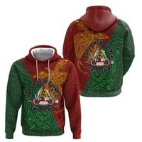 Papua New Guinea East Sepik Province Zip Hoodie Tribal Crocodile Birds of Paradise Melanesian Tattoo LT03 - Polynesian Pride