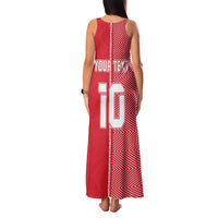 Custom Tahiti Football-Iron Warriors Family Matching Tank Maxi Dress and Hawaiian Shirt LT03 - Polynesian Pride