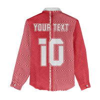 Custom Tahiti Football-Iron Warriors Women Casual Shirt LT03 - Polynesian Pride