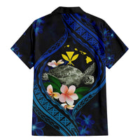 Hawaii Turtle Plumeria Flower Fanciful Family Matching Mermaid Dress and Hawaiian Shirt LT03 - Polynesian Pride