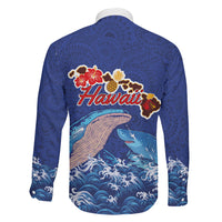 Hawaiian Sea Animals Family Matching Mermaid Dress and Hawaiian Shirt Whales Shark and Turtle Guardians with Tribal Pattern LT03 - Polynesian Pride
