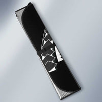 New Zealand Rugby Auto Sun Shade Aotearoa Armour Blacks Silver Ferns LT03 - Polynesian Pride