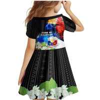 Philippines Independence Day Family Matching Mermaid Dress and Hawaiian Shirt Philippines Eagle and Sampaguita Jasmine Yakan Tribal LT03 - Polynesian Pride