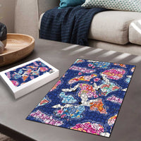 Hawaiian and Japanese Culture Together Puzzle Hawaiian Archipelago Shape Sea Animals