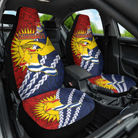 Kiribati Independence Day Car Seat Cover Polynesian and Melanesian Art Tattoo LT03 One Size Red - Polynesian Pride