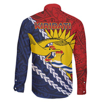 Kiribati Independence Day Family Matching Summer Maxi Dress and Hawaiian Shirt Polynesian and Melanesian Art Tattoo LT03 - Polynesian Pride