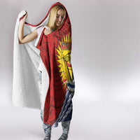 Kiribati Independence Day Hooded Blanket Polynesian and Melanesian Art Tattoo LT03 - Polynesian Pride