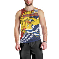 Kiribati Independence Day Men Tank Top Polynesian and Melanesian Art Tattoo LT03 - Polynesian Pride