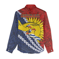 Kiribati Independence Day Women Casual Shirt Polynesian and Melanesian Art Tattoo LT03 - Polynesian Pride