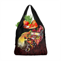Papua New Guinea 2025 Grocery Bag 50th Independence Day Anniversary LT03 1-pack One Size Red - Polynesian Pride
