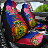 Haiti Battle of Vertieres Car Seat Cover The Haitian Revolution 220th Anniversary Polynesian Style LT03 - Polynesian Pride