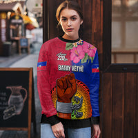 Personalised Haiti Battle of Vertieres Ugly Christmas Sweater The Haitian Revolution 220th Anniversary LT03 - Polynesian Pride