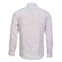 Lotu Tamaiti Samoan Art Tattoo Polynesian Pattern Family Matching Off The Shoulder Long Sleeve Dress and Hawaiian Shirt LT03 - Polynesian Pride