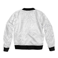 Lotu Tamaiti Samoan Art Tattoo Polynesian Pattern Sleeve Zip Bomber Jacket