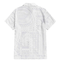 Lotu Tamaiti Samoan Art Tattoo Siapo Pattern Family Matching Mermaid Dress and Hawaiian Shirt LT03 - Polynesian Pride