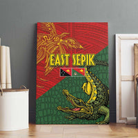 Sepik River Crocodile & Arts Festival Canvas Wall Art Bird-of-paradise Melanesian Tattoo LT03 - Polynesian Pride