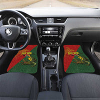 Sepik River Crocodile & Arts Festival Car Mats Bird-of-paradise Melanesian Tattoo