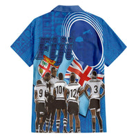 Fiji Rugby Sevens Family Matching Tank Maxi Dress and Hawaiian Shirt Commemorate Gold Medal - Rio de Janeiro 2016 LT03 - Polynesian Pride