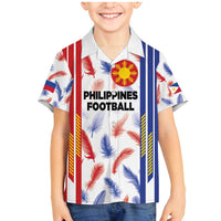 Custom Philippines Champions Football Jersey Family Matching Mermaid Dress and Hawaiian Shirt