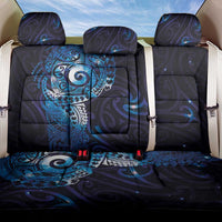 Matariki New Zealand Maori Koru Art Tattoo Back Car Seat Cover New Year Galaxy Blue Sky Style