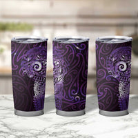 Matariki New Zealand Maori Koru Art Tattoo Tumbler Cup New Year Galaxy Purple Sky Style LT03 - Polynesian Pride