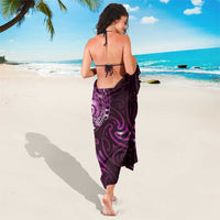 Matariki New Zealand Maori Koru Art Tattoo Sarong New Year Galaxy Pink Sky Style