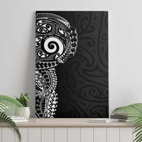 New Zealand Maori Koru Art Traditional Tattoo Canvas Wall Art Simple Style