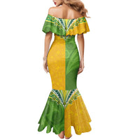 Cook Islands Language Week Family Matching Mermaid Dress and Hawaiian Shirt Tatau Pattern and Rarotongan Alphabet LT03 - Polynesian Pride