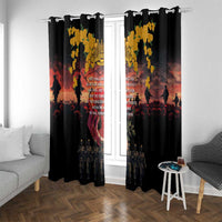 Australia ANZAC Day Window Curtain Forever in My Thoughts