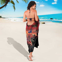 New Zealand ANZAC Day Sarong Forever in My Thoughts