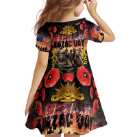 Australia ANZAC Day Family Matching Off Shoulder Maxi Dress and Hawaiian Shirt Kangaroo and Koala Soldier - Forever in My Thoughts LT03 - Polynesian Pride